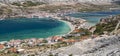 View of Pag in Croatia Royalty Free Stock Photo